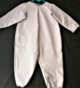 Kids Costumes to Hire - Grey Onesie - SMALL CHILD